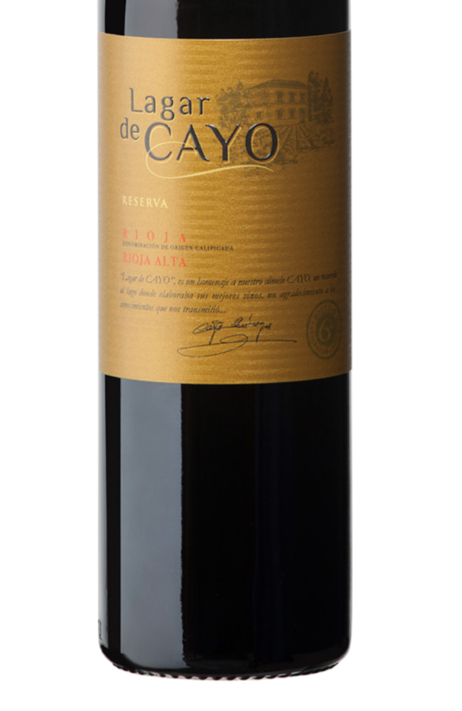 (image for) Quiroga de Pablo Lagar de Cayo Rioja Alta Reserva 2017 [Double Gold]